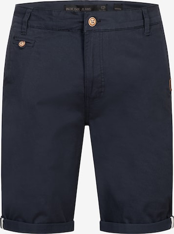 INDICODE JEANS Chino Pants 'Creel' in Blue: front