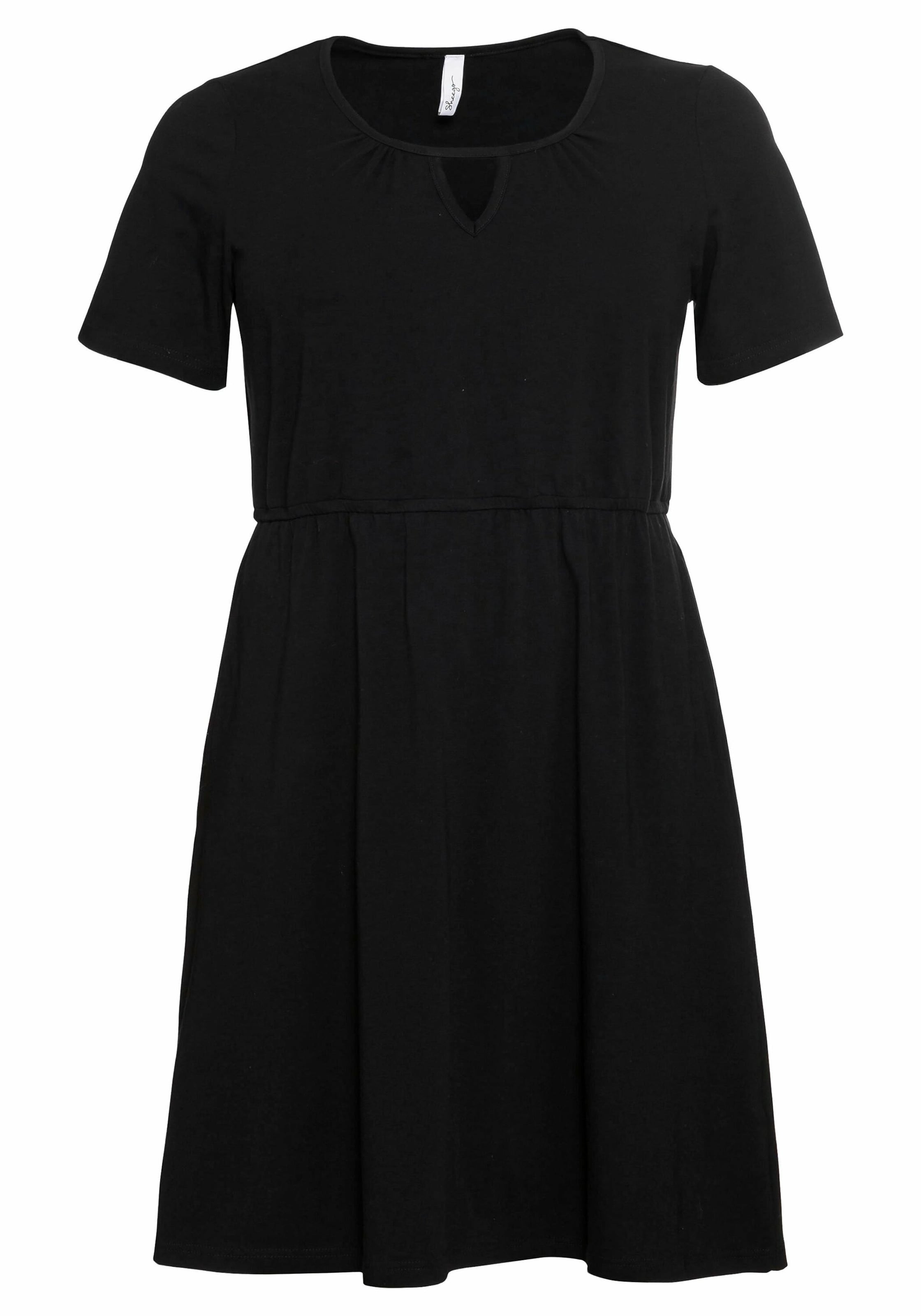 SHEEGO Платье в Черный: спереди