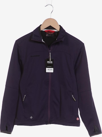 MAMMUT Sweatshirt & Zip-Up Hoodie in M in Purple: front