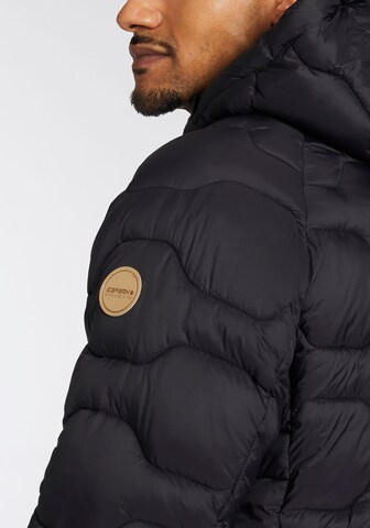 ICEPEAK Winter Jacket 'BRANCH' in Black