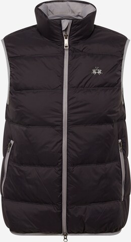 La Martina Bodywarmer in Zwart: voorkant