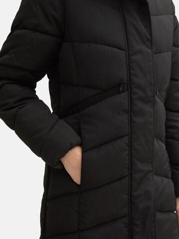 TOM TAILOR - Abrigo de invierno en negro