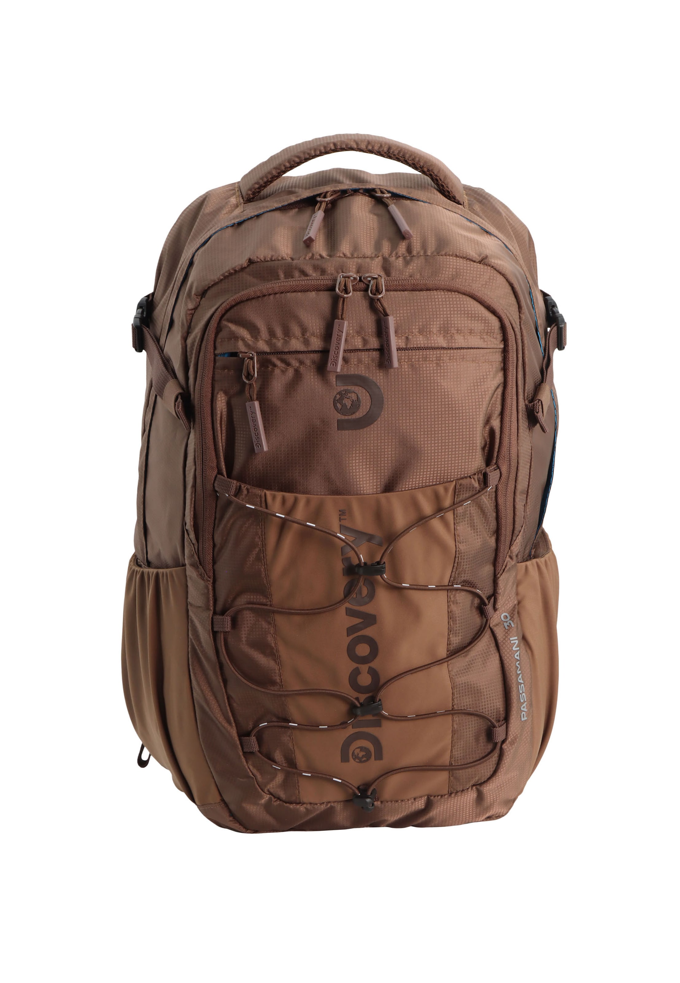 Discovery Sports Backpack in Brown: front