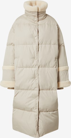 EDITED Wintermantel 'Oda' in Beige: voorkant