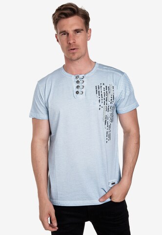 Rusty Neal T-Shirt in Blau: predná strana