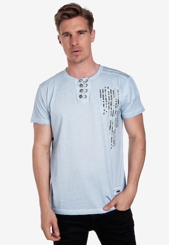 Rusty Neal T-Shirt in Blau: predná strana