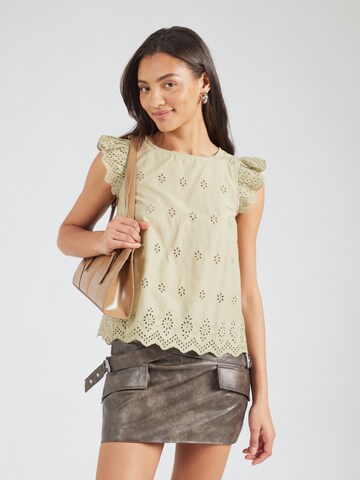 Camicia da donna 'ONLLOU' di ONLY in verde: frontale