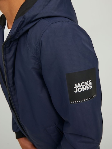 Jack & Jones Junior Between-Season Jacket 'Lock' in Blue