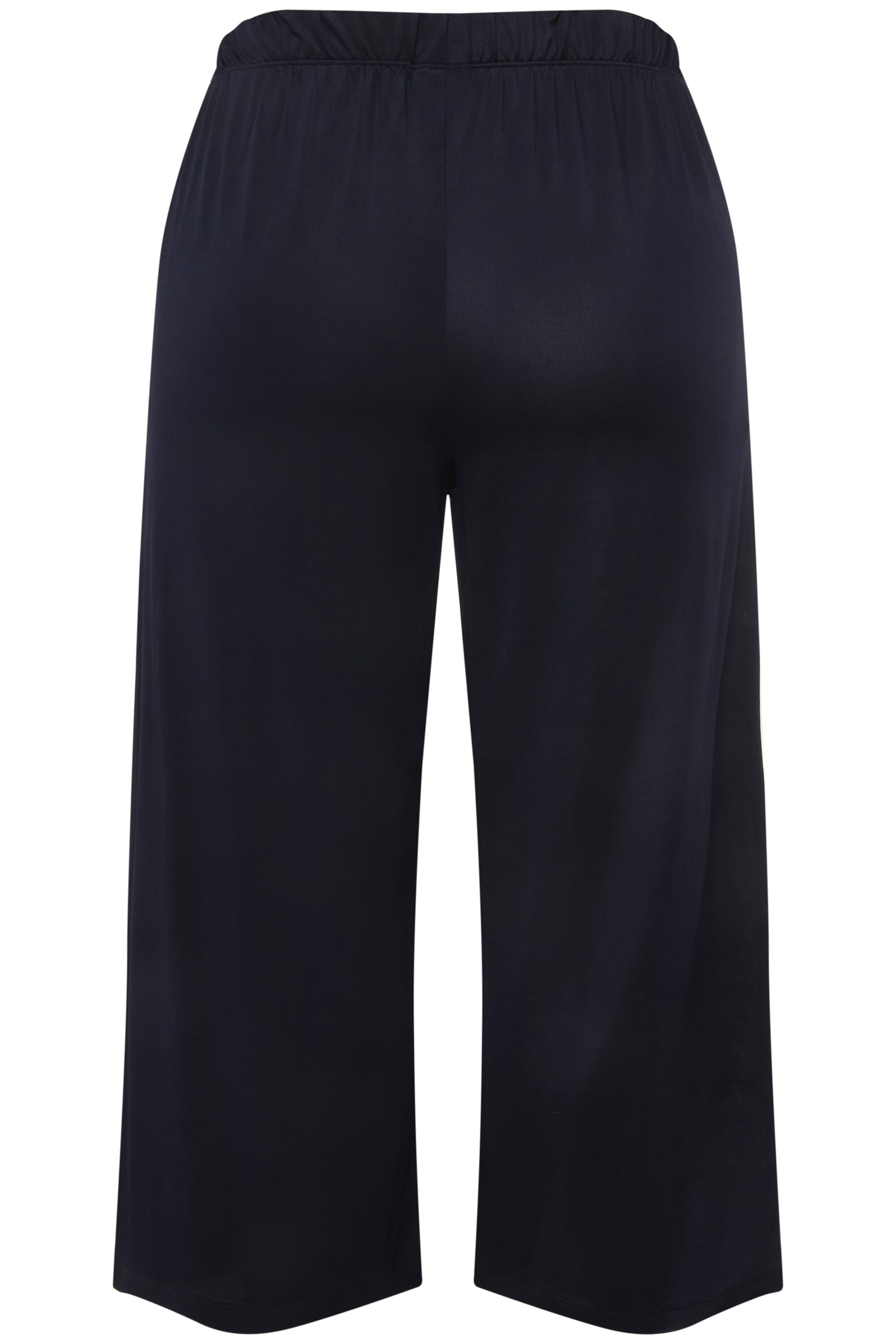 Ulla Popken Wide Leg Hose in Blau