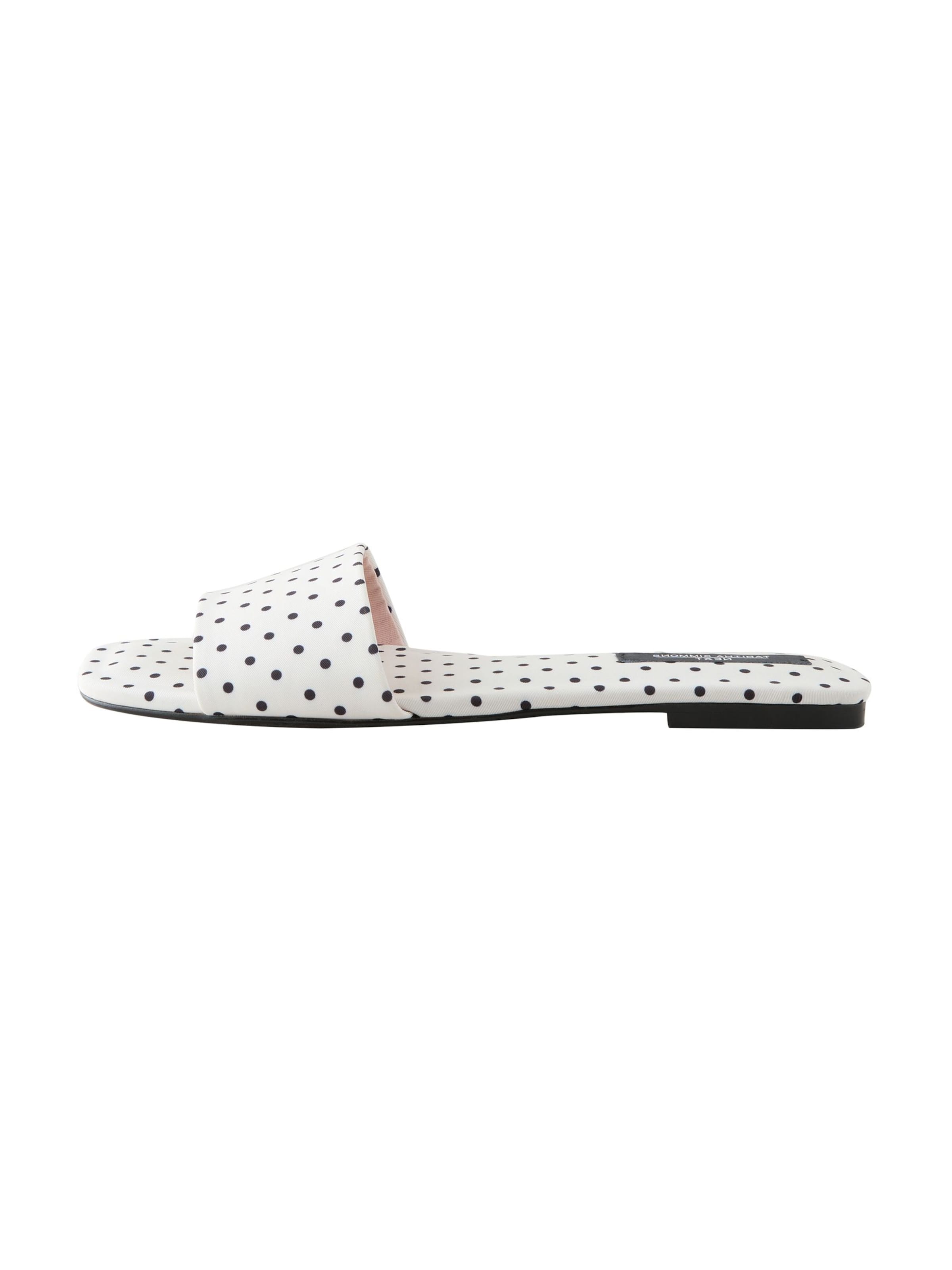 Next Mules 'Tabitha Simmons x Next' in White: front