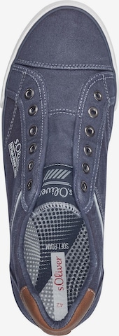 Slip on s.Oliver en bleu