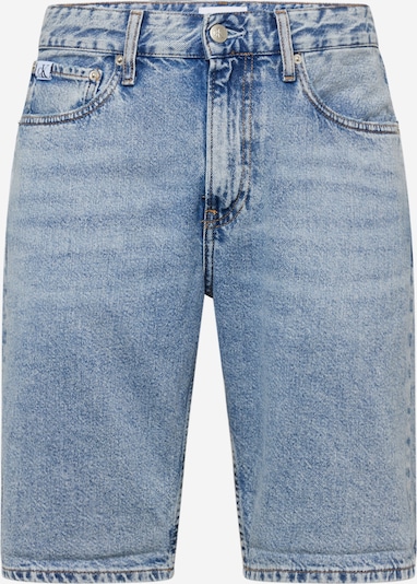 Jeans Calvin Klein Jeans pe albastru denim, Vizualizare produs