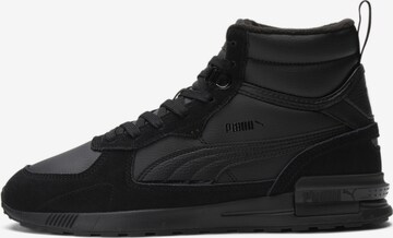 PUMA Athletic Shoes 'Graviton' in Black: front