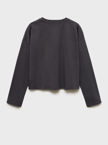 T-Shirt 'COEUR' MANGO KIDS en gris