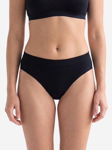 CON-TA Slip 'Feinripp' in Black