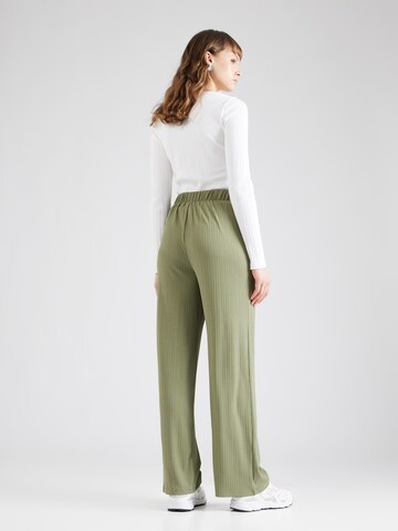 VILA Wide leg Broek 'OFELIA' in Groen