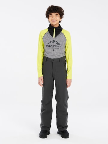 PROTEST Regular Workout Pants 'PRTSTERIO JR' in Grey