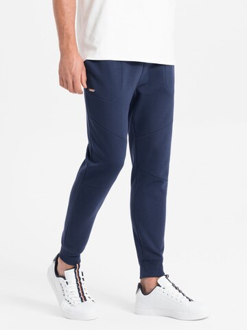 Ombre Tapered Hose 'PASK-22FW-008' in Blau