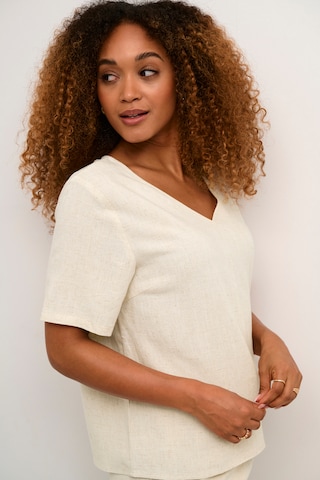 T-shirt Love Copenhagen en beige