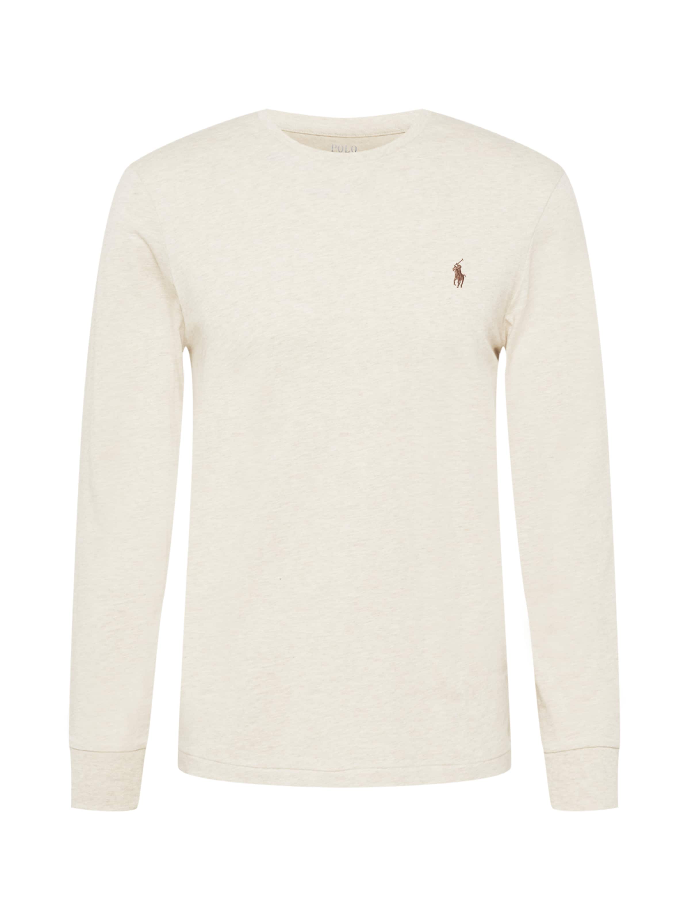 Tricou de la Polo Ralph Lauren pe bej: față