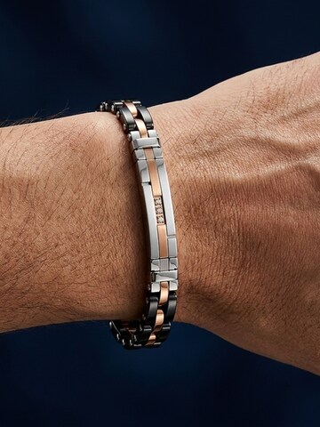 Bracelet 'LUSSO' UNIQAL en argent