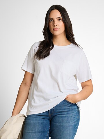 Maglietta di Tom Tailor Women + in bianco: frontale