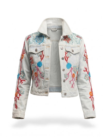 Tantra Übergangsjacke in M in blue denim, Produktansicht