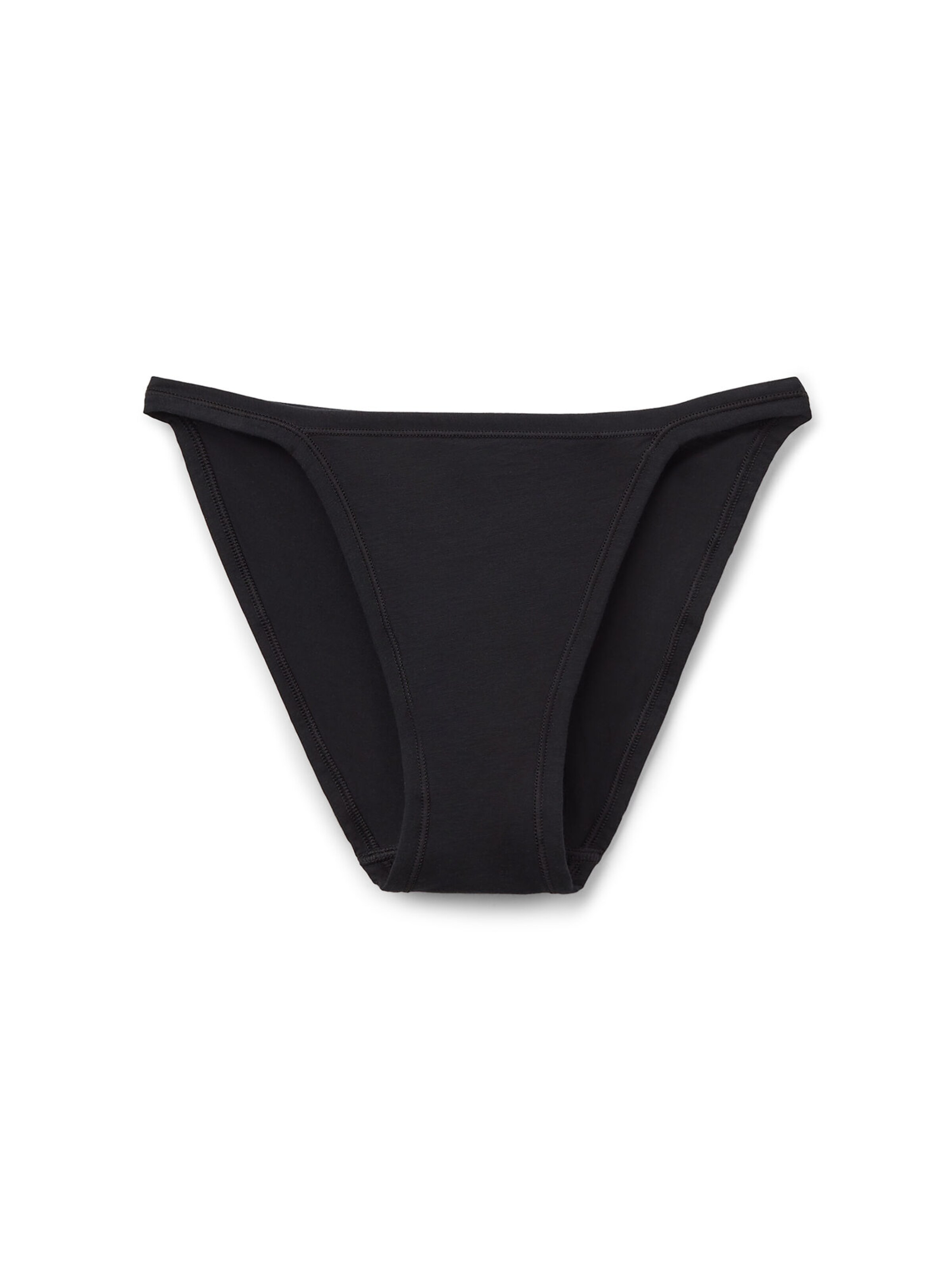 INTIMISSIMI Slip in Schwarz: Vorderseite