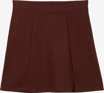 Tom Tailor Women + Skirt in Brown: front