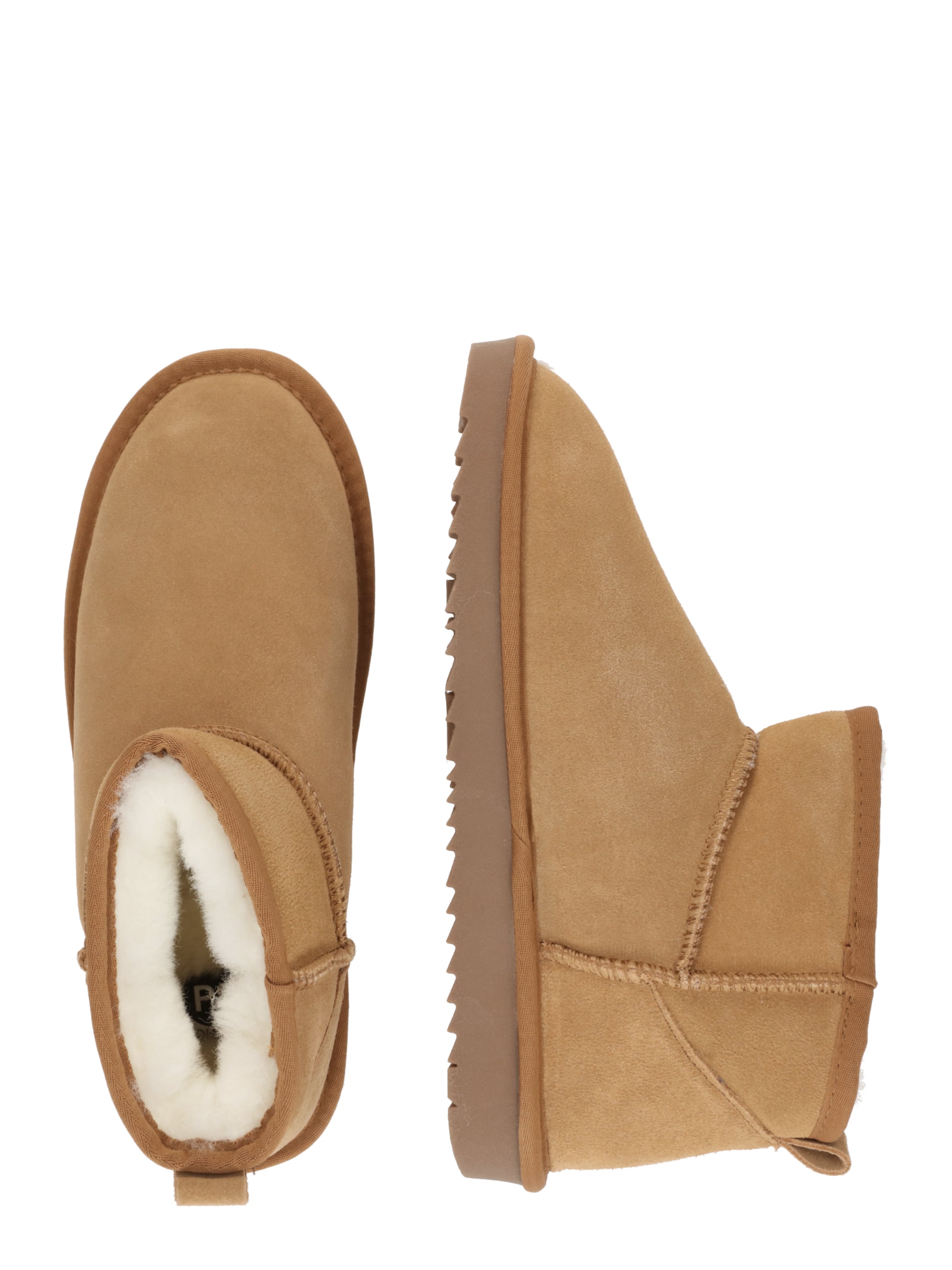 PS Poelman Boots 'Lammy' in Beige