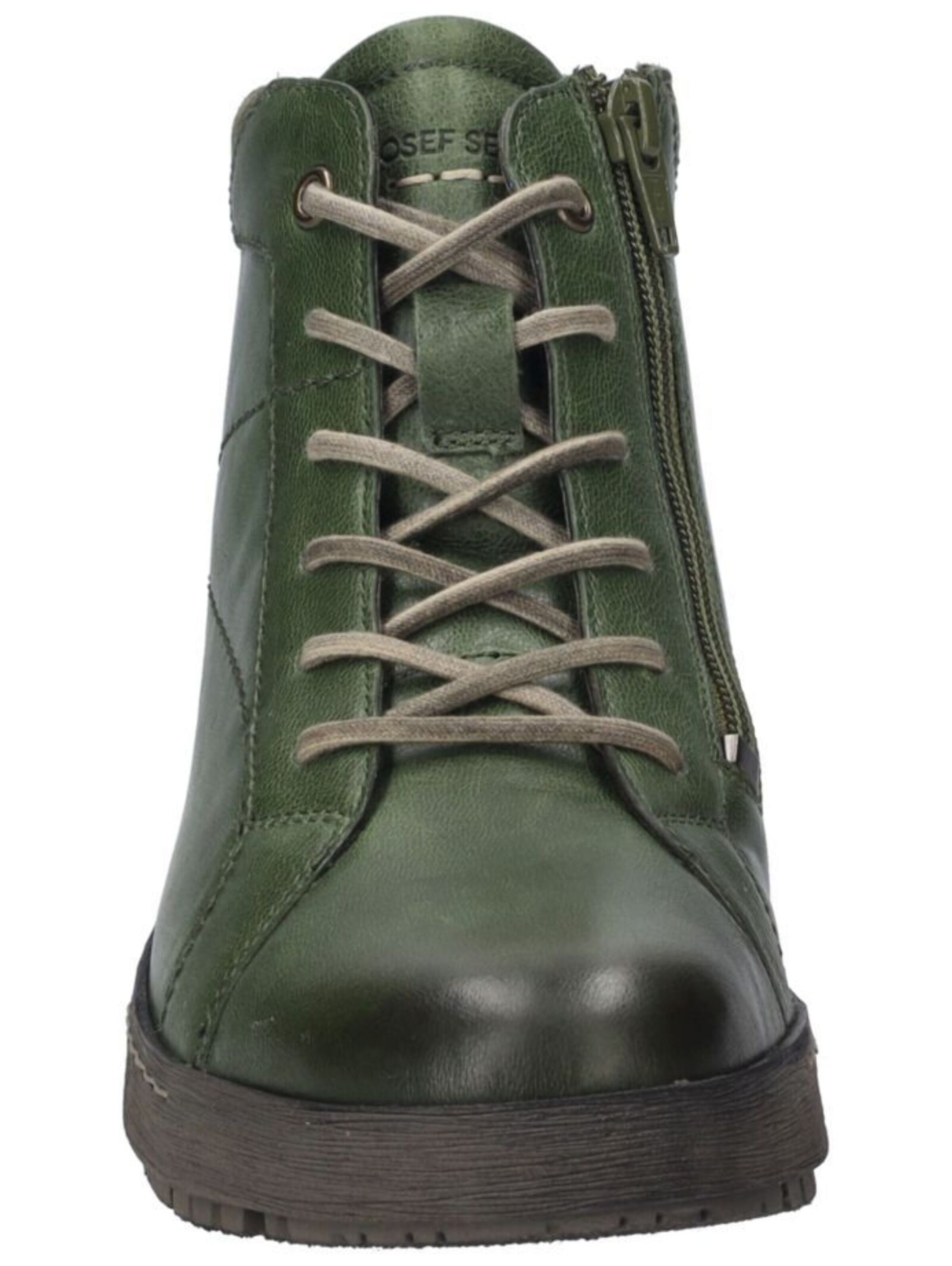 JOSEF SEIBEL Lace-up bootie 'Anna' in Green
