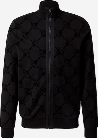 JOOP! Zip-Up Hoodie 'Tamilo' in Black: front