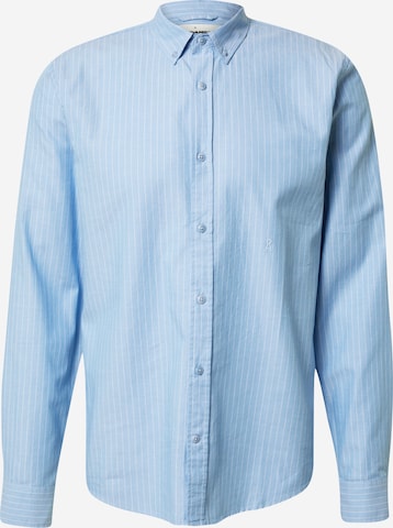 ARMEDANGELS - Ajuste regular Camisa 'Quasa' en azul: frente