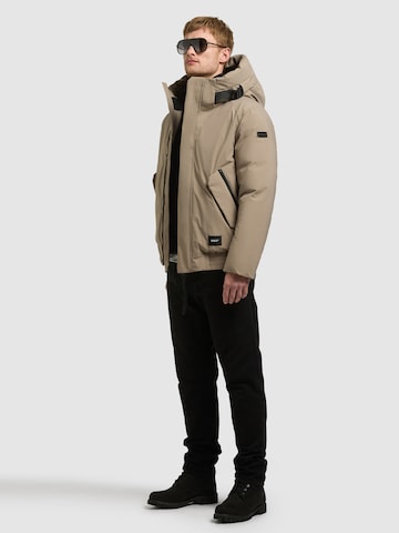 khujo Winter jacket 'Foxx' in Beige: front