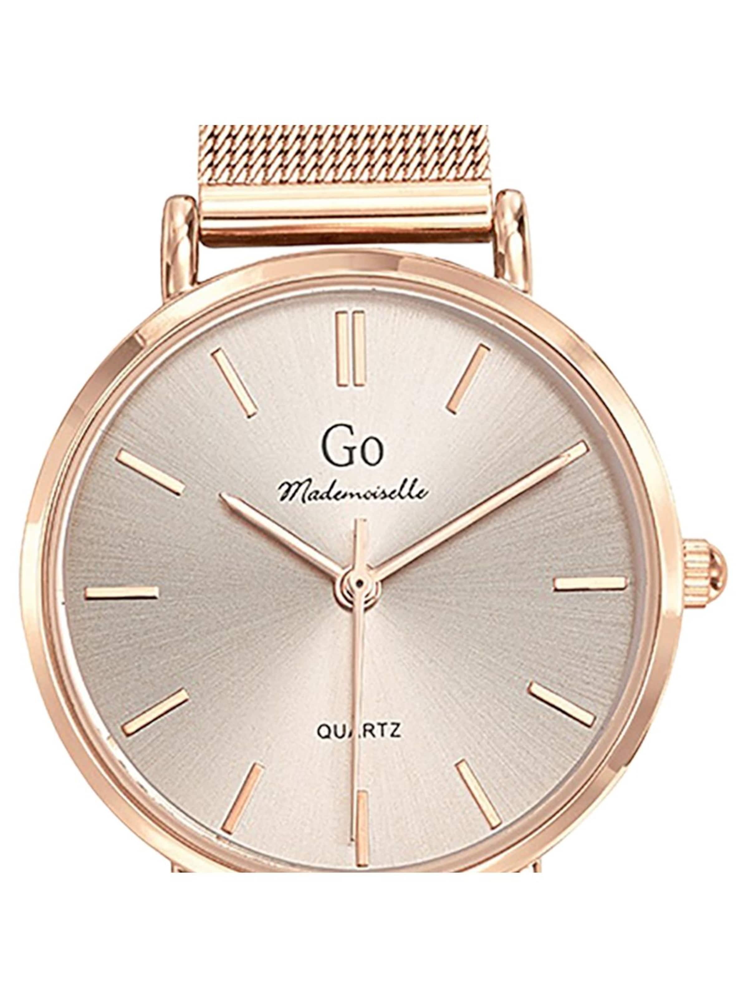 GO GirlOnly - Reloj analógico en oro