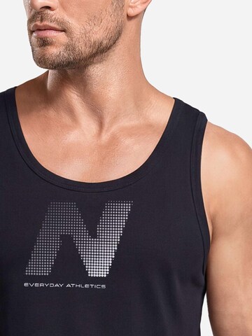 Neverless Shirt 'Halftone' in Black