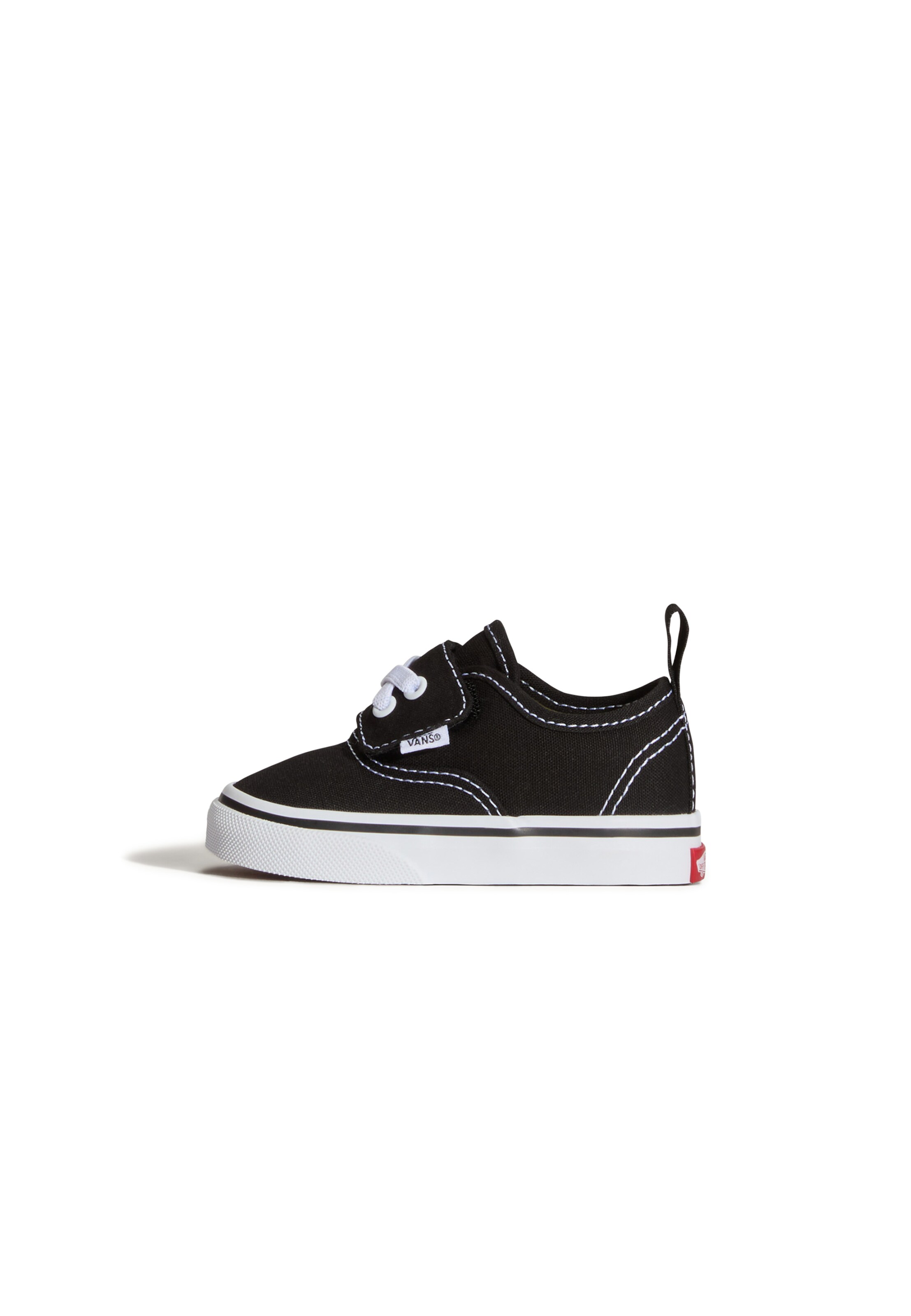 VANS Poolsaabas 'Authentic Elastic Hook And Loop', värv punane: eest vaates