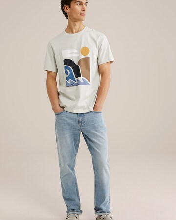 Tricou de la WE Fashion pe bej