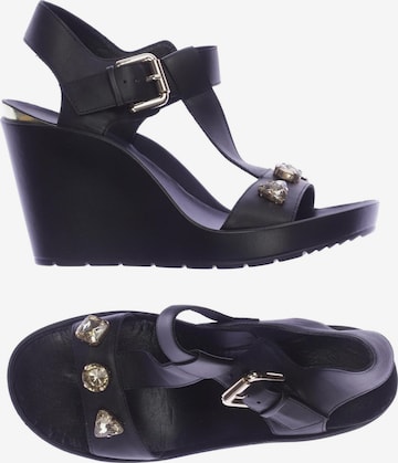 CAFÈNOIR Sandalen 40 in Schwarz: predná strana