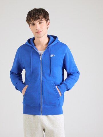 Nike Sportswear Dressipluus 'CLUB', värv sinine: eest vaates