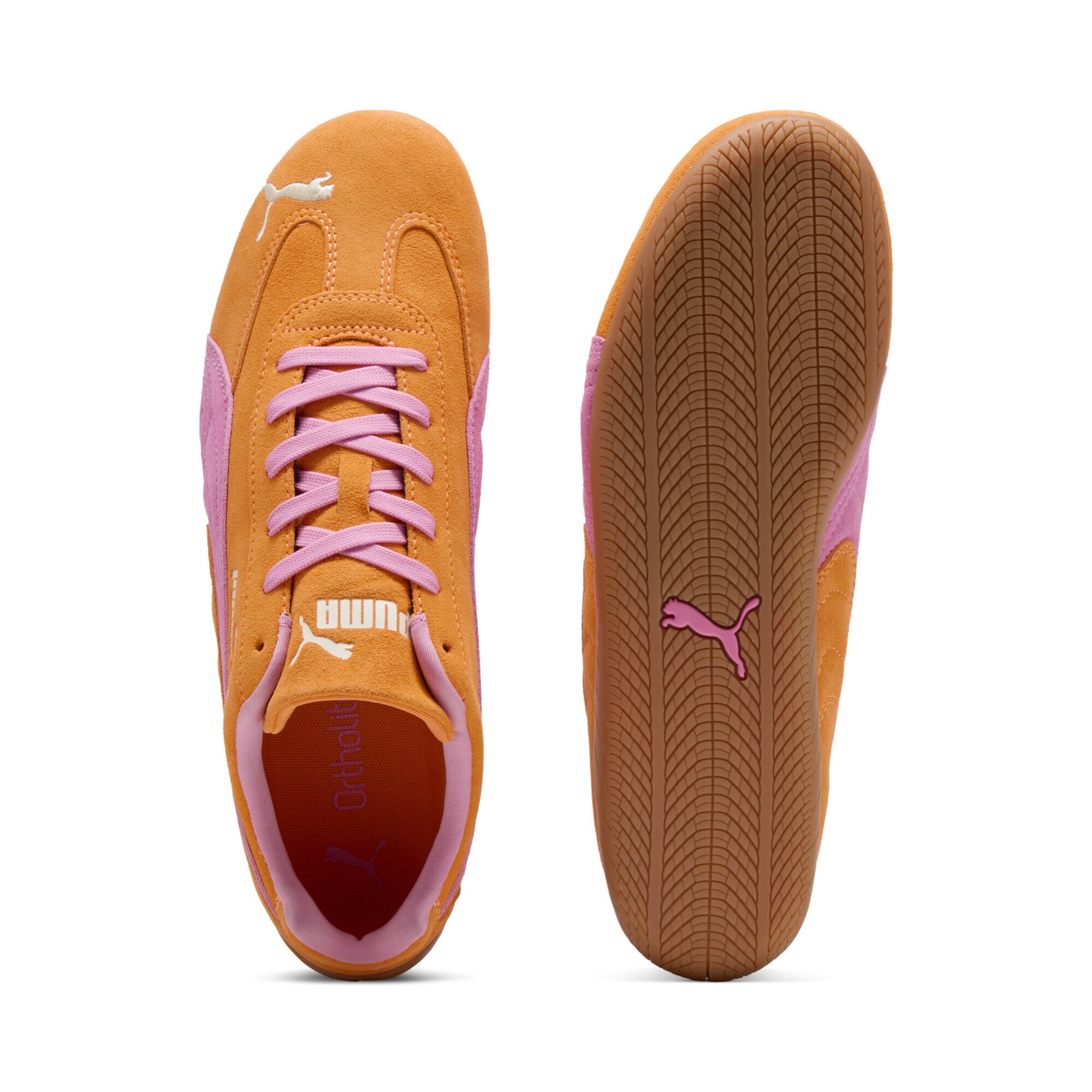 PUMA Athletic Shoes 'Speedcat' in Orange