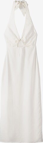 Bershka Dress in White: front