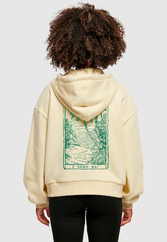 Merchcode - Sudadera 'Hawai' en amarillo: frente