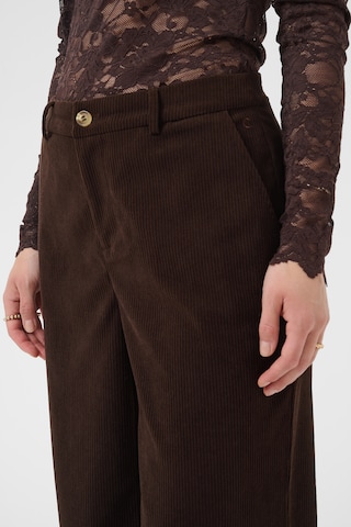 Cream Loosefit Kalhoty 'Kanna' – hnědá