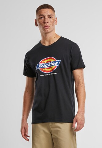 DICKIES Shirt in Zwart: voorkant