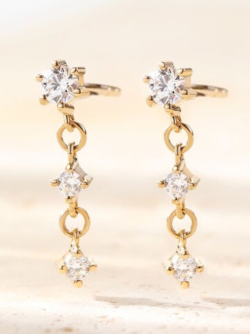 Orecchini 'Alignment' di Dear Me in oro