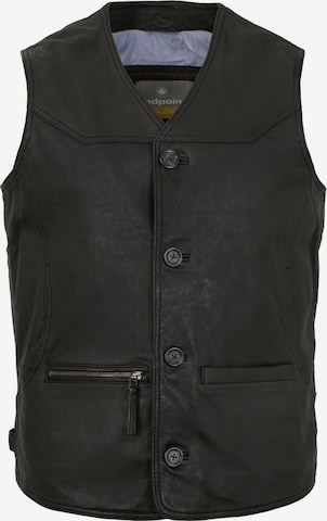 REDPOINT - Chaleco 'Leo' en negro: frente