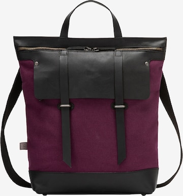 DuDu Backpack in Purple: front