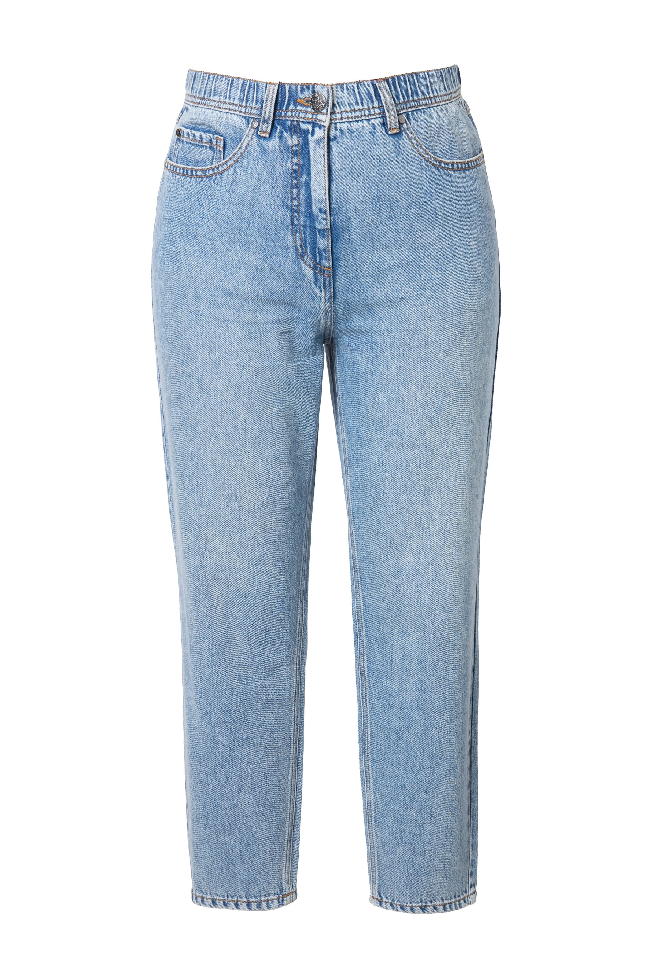 Ulla Popken Regular Jeans in Blue: front