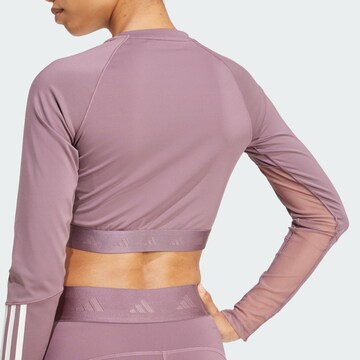 ADIDAS PERFORMANCE Functioneel shirt 'Hyperglam' in Lila